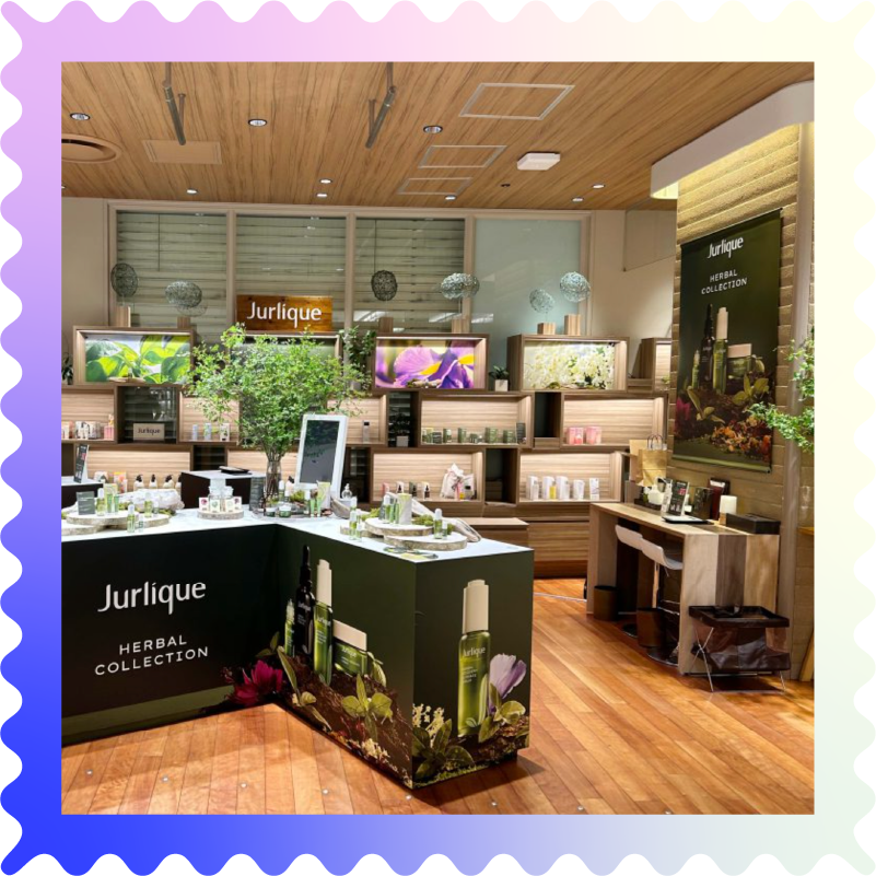 制作:01 jurlique 冬 pop up